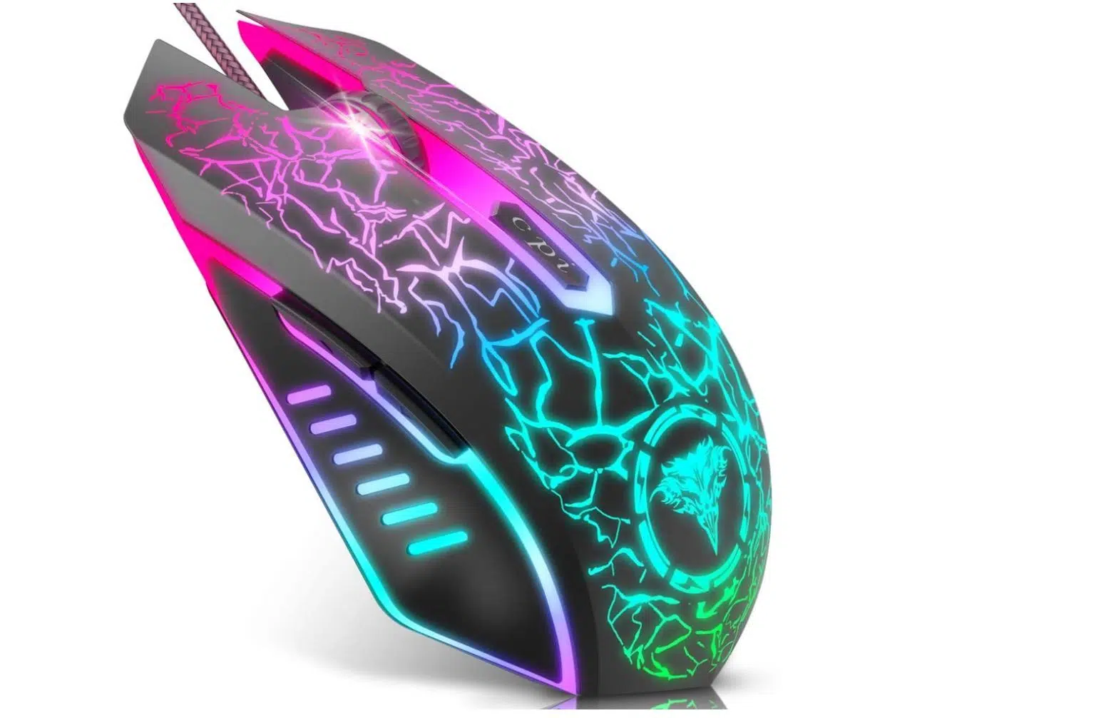 Bangoo_1 Mouse Gamer RGB - 3600 Dpi Ajustable - 6 Botones - Usb - Imagen 1
