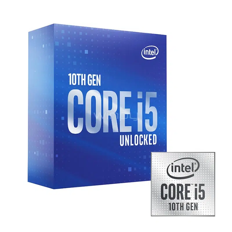 i5 10600K_3 Procesador Intel i5 10600K, 10a Gen, 4.8 GHz, 6 Núcleos 12 Hilos, LGA 1200 - Imagen 1