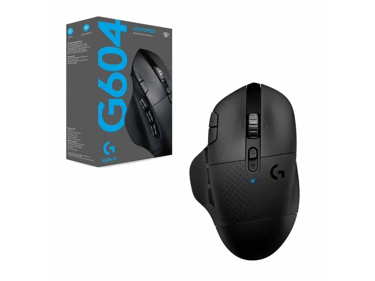 Mouse Gamer Logitech G604, 16kdpi, 15 Controles Programables, Inalámbrico, Ideal para juegos MMO Mouse Gamer Logitech G604, 25600 dpi, 15 Controles Programables, Inalámbrico, Ideal para juegos MMO - Imagen 1