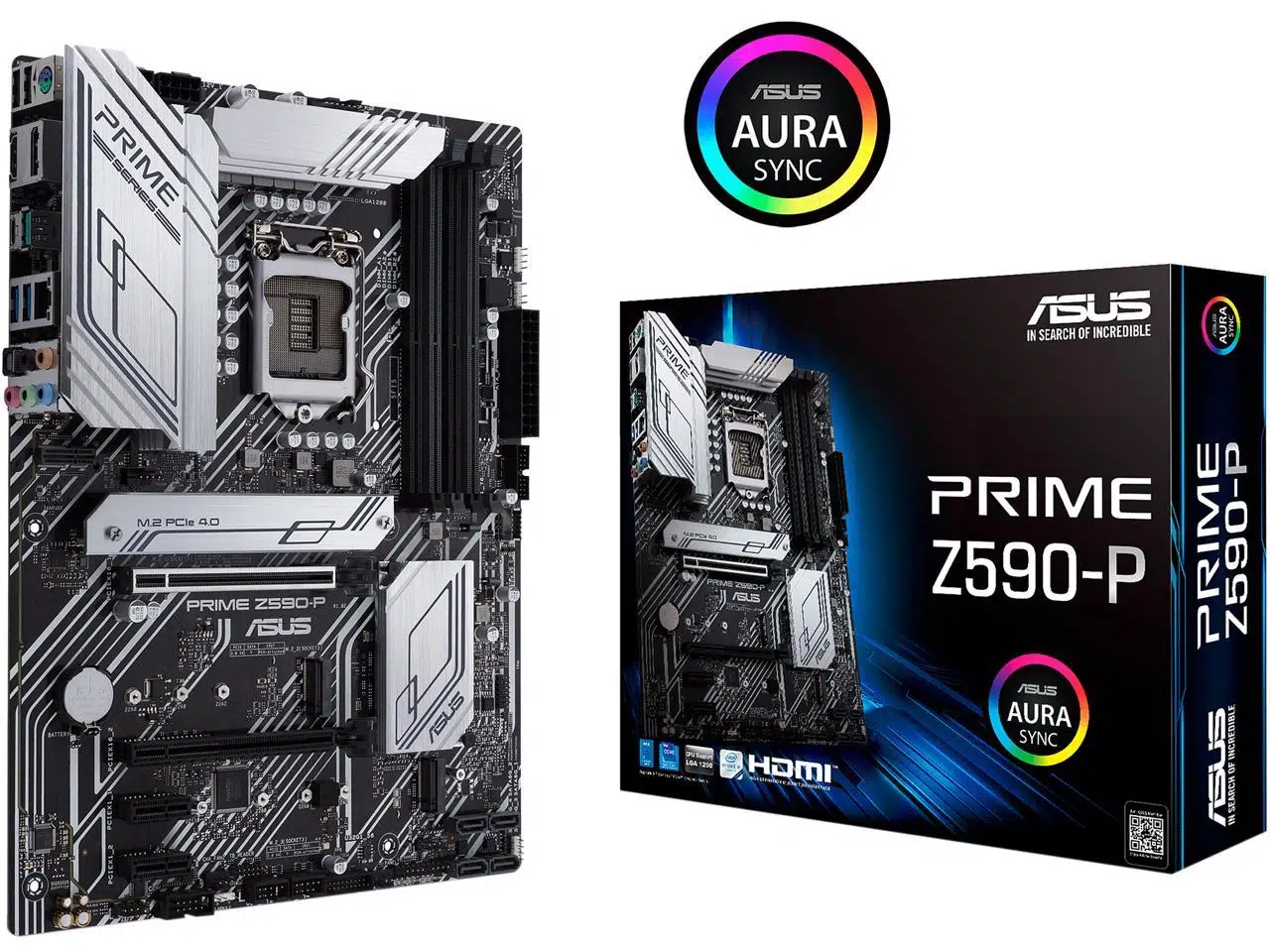 PLACA MADRE ASUS PRIME Z590-P_1 Placa Madre Asus Prime Z590-P, Socket Intel LGA 1200, ATX. - Imagen 1