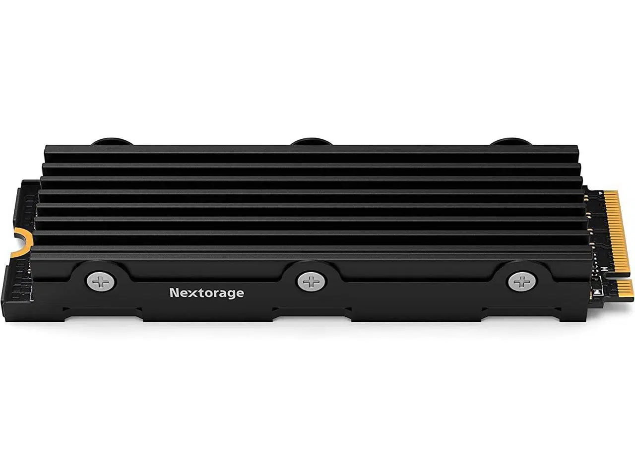 NEXTORAGE 1 TB_1 Unidad SSD 1TB PCIe 4.0 NVMe M.2 3D TLC Nextorage Ideal para PS5 y PC (Incluye Disipador) - Imagen 1