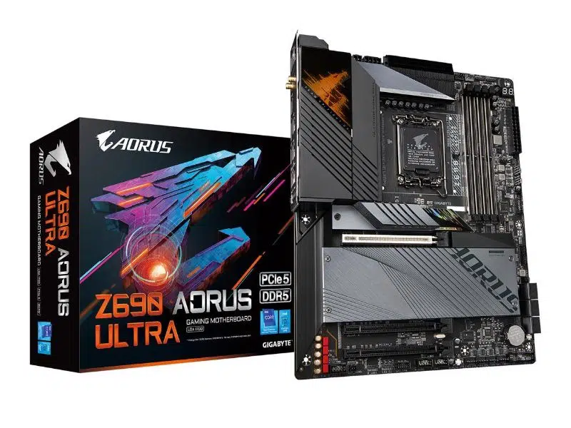 Z690 AORUS ULTRA_7_CANVA Placa Madre Gigabyte Z690 Aorus Ultra, Socket LGA 1700 (Incluye WiFi y Bluetooth) - Imagen 1