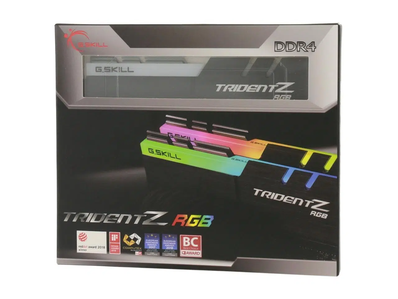 Memoria RAM 32 GB DDR4 (2x 16GB) 3600 MHz, G.Skill TridentZ RGB Memoria RAM 32 GB DDR4 (2x 16GB) 3600 MHz, G.Skill TridentZ RGB - Imagen 1
