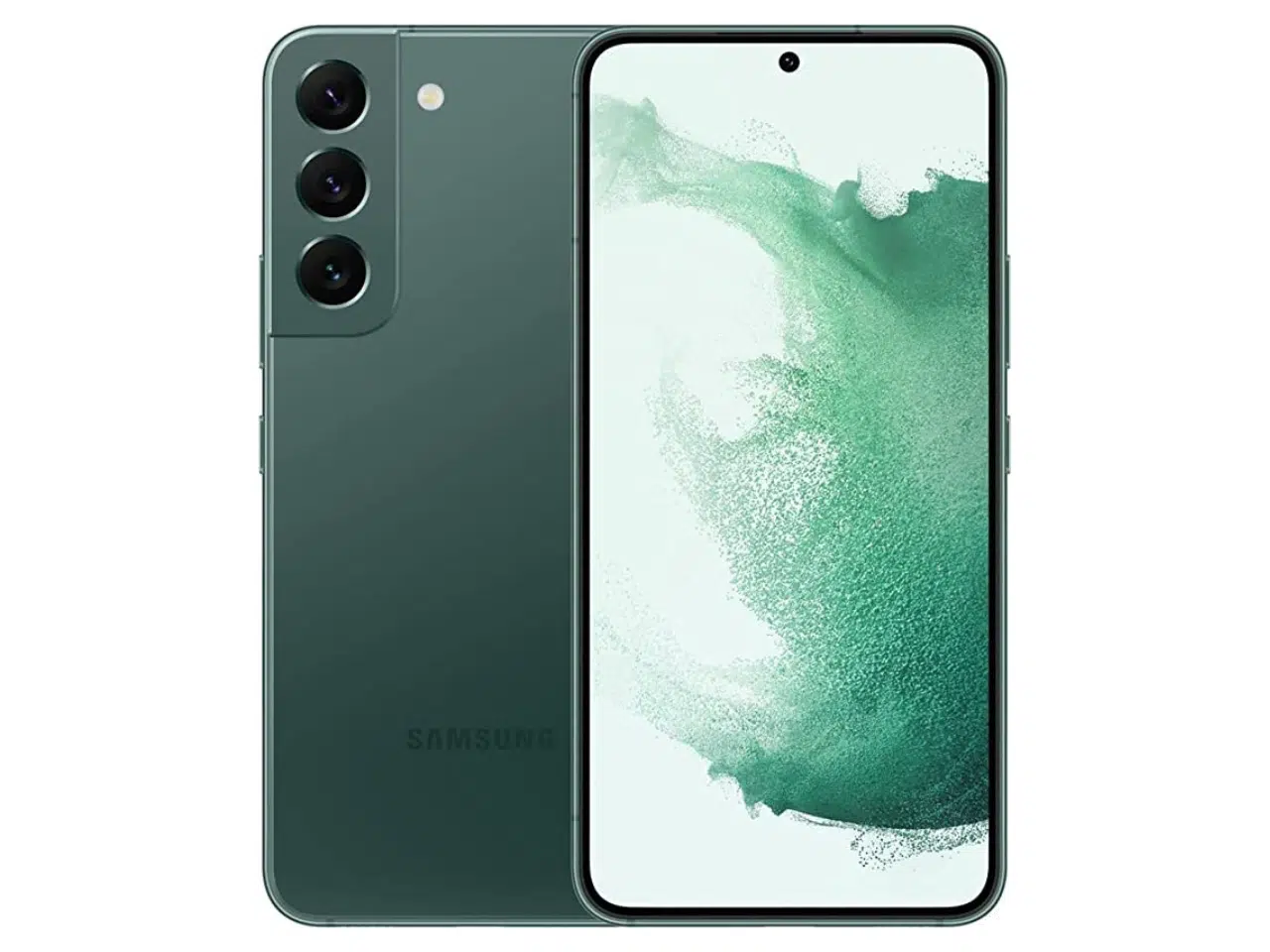 SAMSUNG GALAXY S22 PLUS_1_canva Samsung Galaxy S22+ 5G, 128 GB, 8 GB RAM, Pantalla 6.6", Verde, Desbloqueado, (SM-S906U1) - Imagen 1