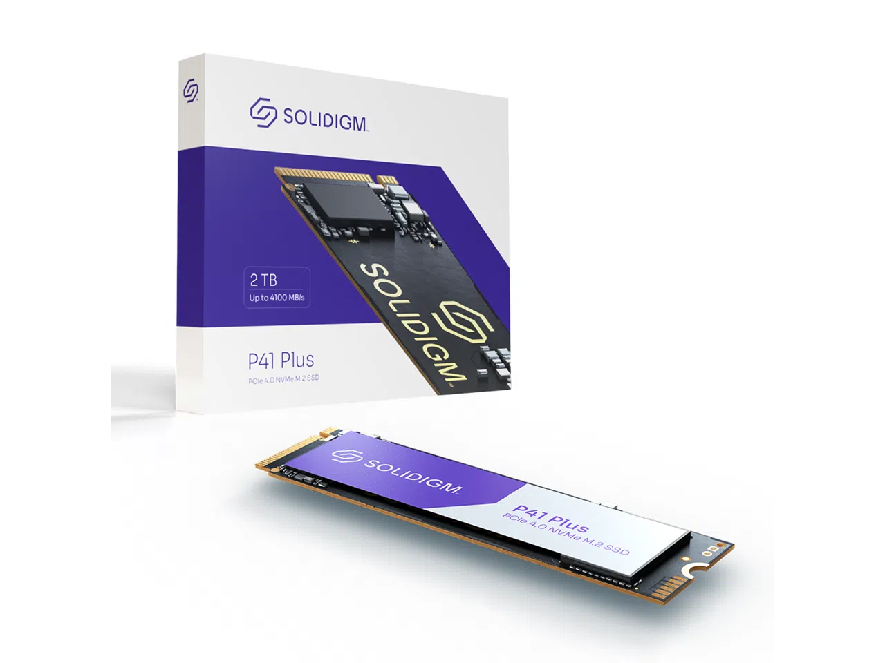 Unidad SSD 2 TB, PCIe NVMe 4.0, SOLIDIGM P41 Plus Almacenamiento 2 TB | PCIe NVMe 4.0 | SOLIDIGM P41 Plus | OEM - Imagen 1