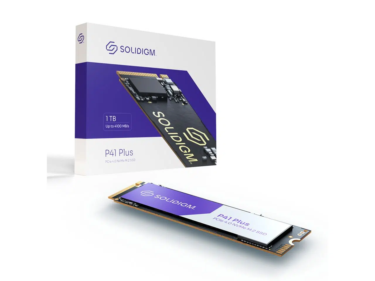 Unidad SSD 1TB PCIe NVMe 4.0 SOLIDIGM P41 Plus Unidad SSD 1TB PCIe NVMe 4.0 SOLIDIGM P41 Plus - Imagen 1
