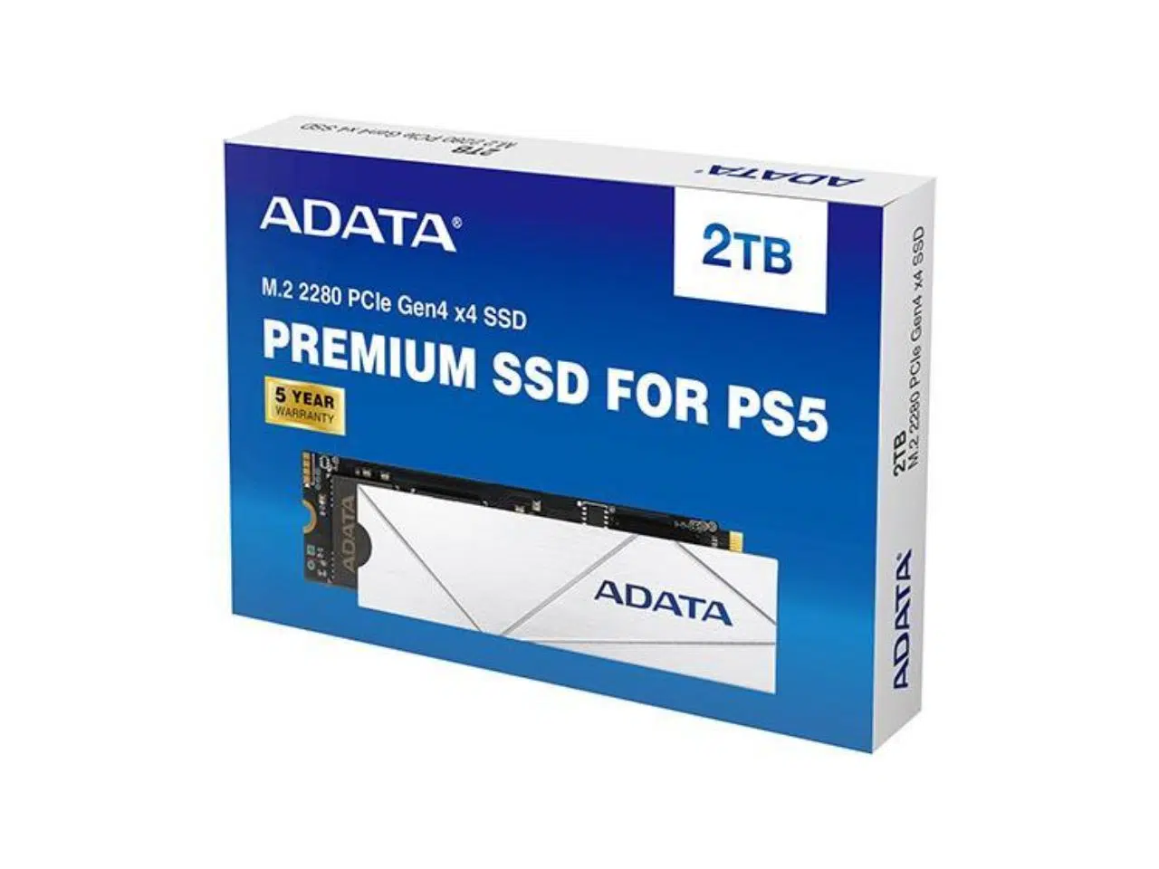 Unidad SSD 2TB PCIe NVMe 4.0 ADATA Playstation5/PC/Notebook Unidad SSD 2TB PCIe NVMe 4.0 ADATA Playstation5/PC/Notebook - Imagen 1