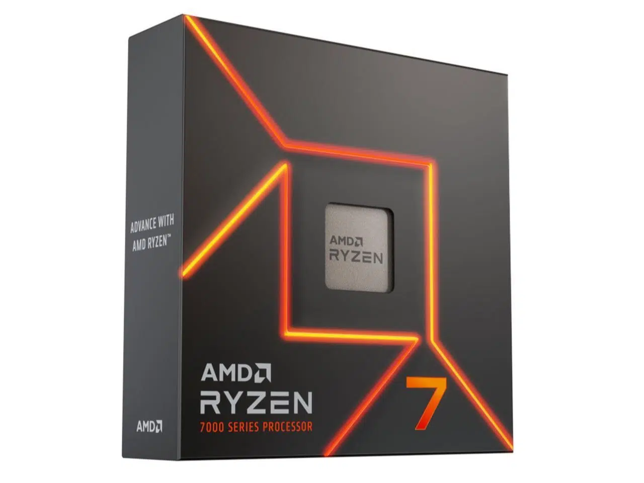 AMD Ryzen 7 7700X 8 Núcleos 16 Hilos 4.5@5.4 GHz Socket AM5 AMD Ryzen 7 7700X | 8 Núcleos 16 Hilos | 4.5@5.4 GHz | Socket AM5 - Imagen 1