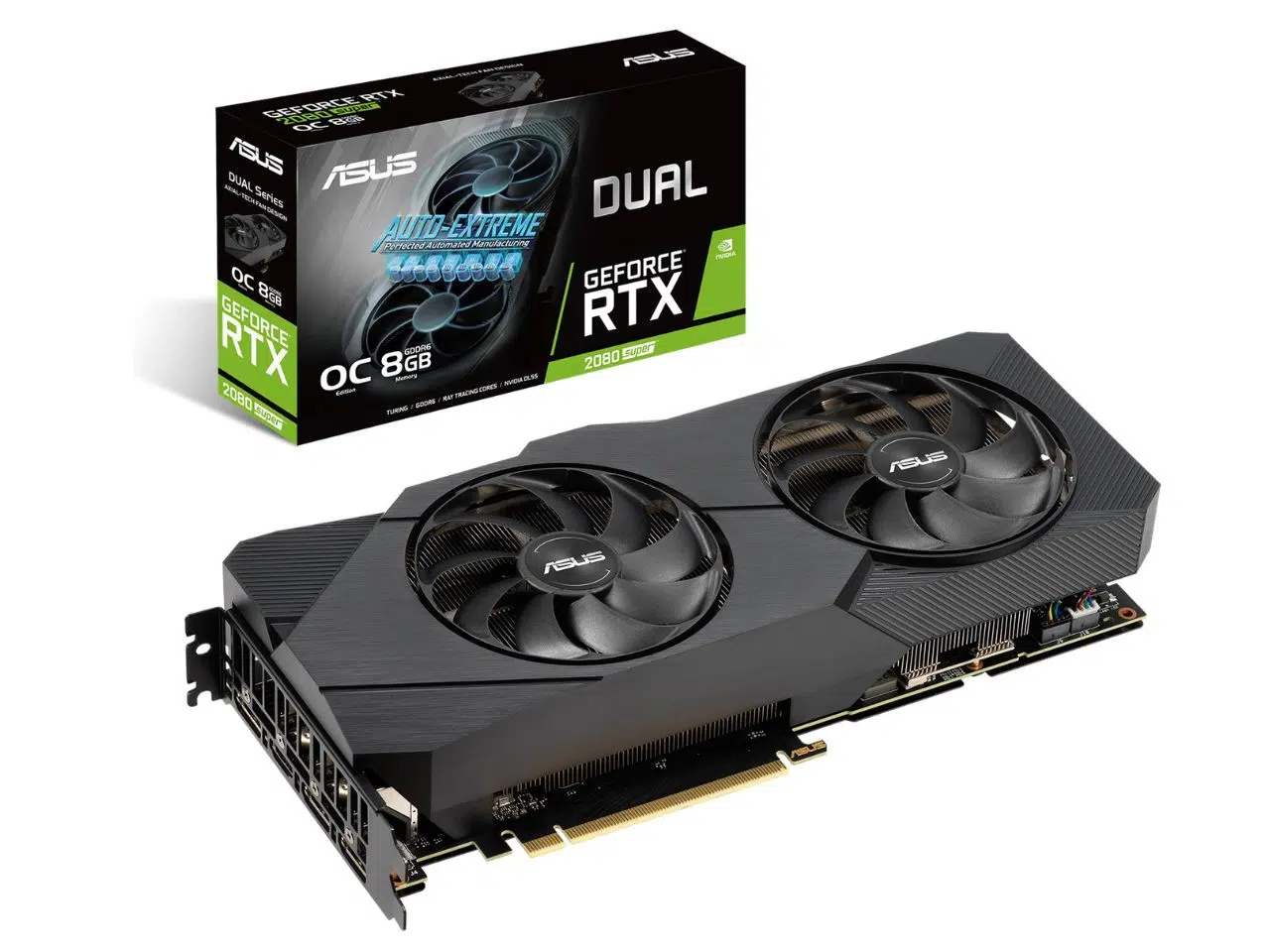 Nvidia RTX 2080 Super, 8 GB GDDR6, Asus Dual OC (Usada) Nvidia RTX 2080 Super, 8 GB GDDR6, Asus Dual OC (Usada) - Imagen 1