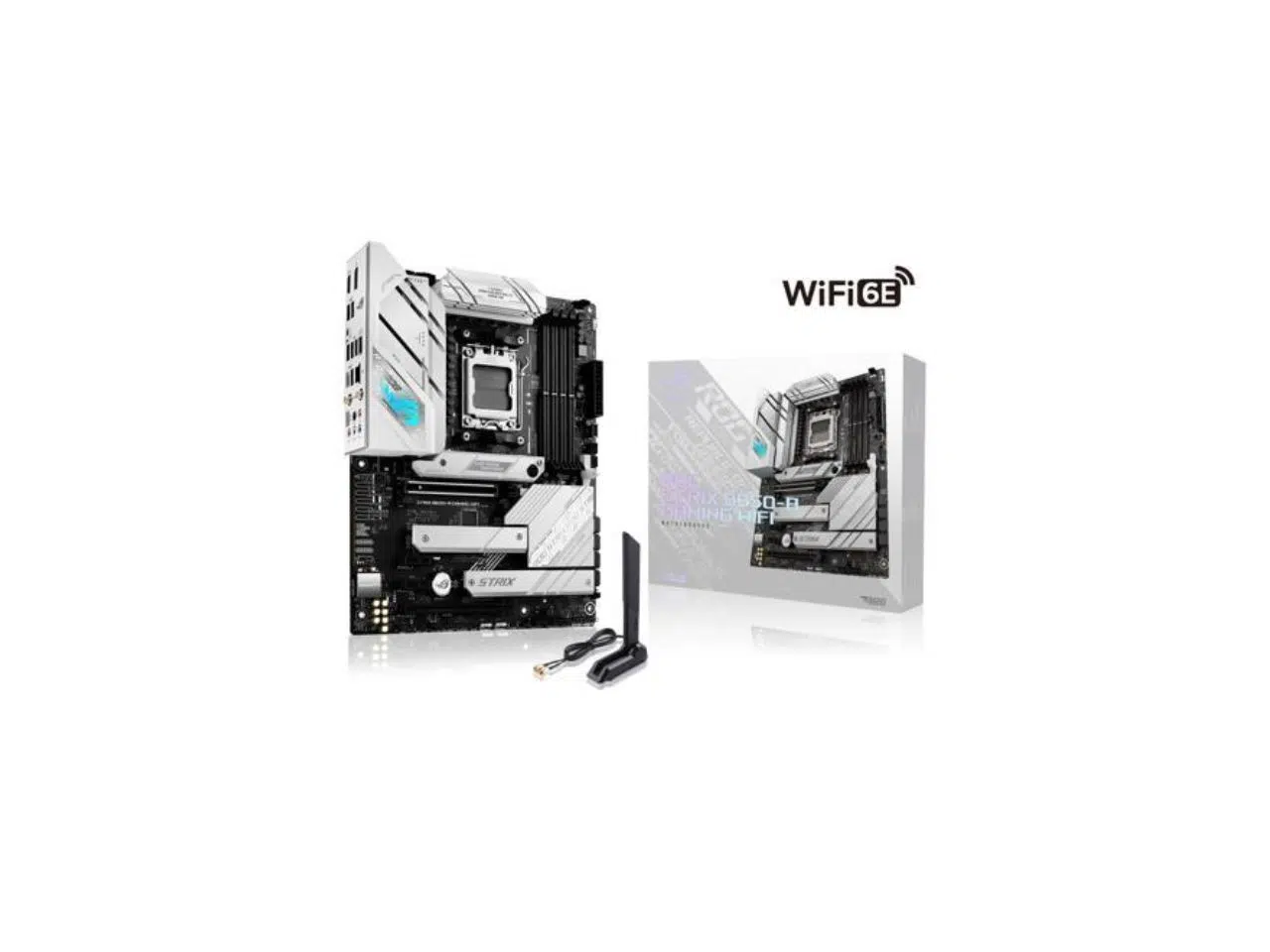 PUBLICACIONES CANVA 2 Placa Madre AMD Asus ROG STRIX B650-A AM5 DDR5 ATX (Open Box) - Imagen 1