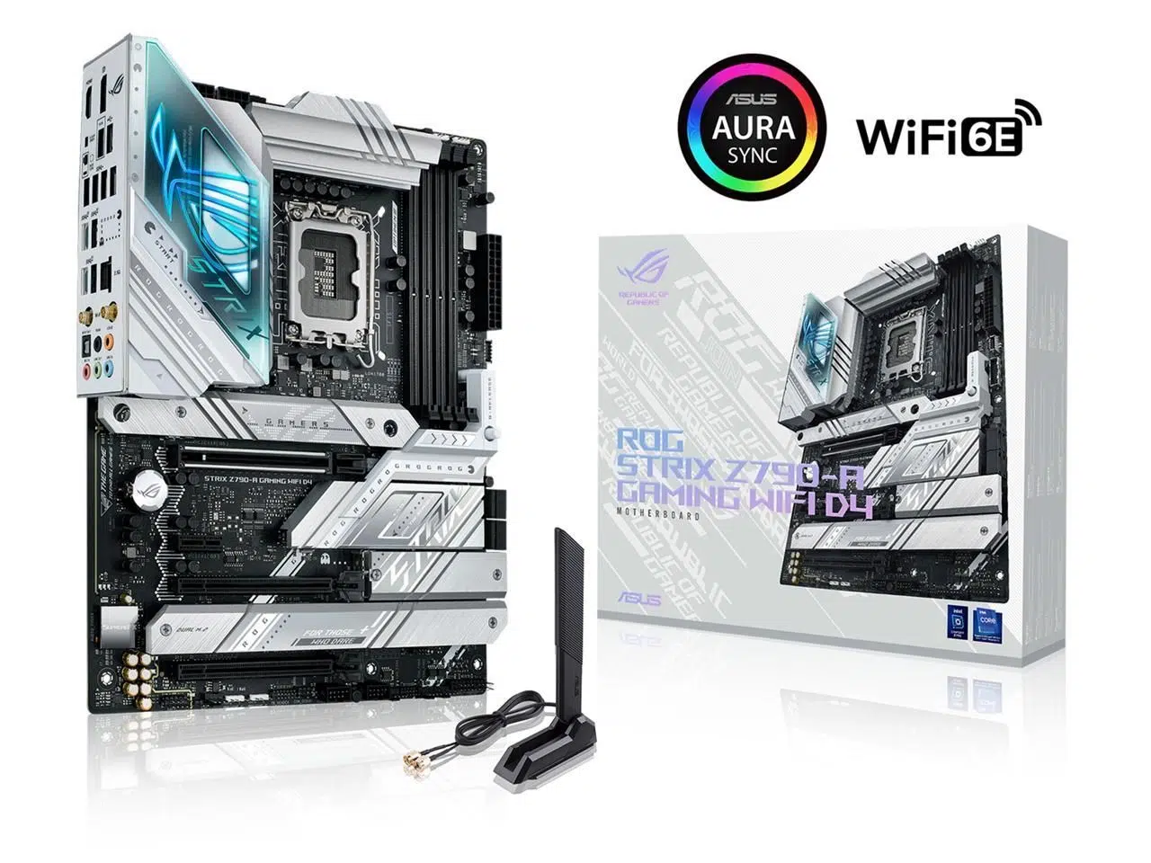 Placa Madre Intel ASUS ROG STRIX Z790-A Gaming WiFi D4 ATX Placa Madre Intel ASUS ROG STRIX Z790-A Gaming WiFi D4 ATX - Imagen 1