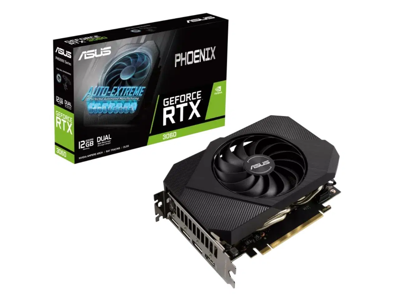 Nvidia RTX 3060 12GB GDDR6 ASUS Phoenix (Open Box) Nvidia RTX 3060 12GB GDDR6 ASUS Phoenix (Open Box) - Imagen 1