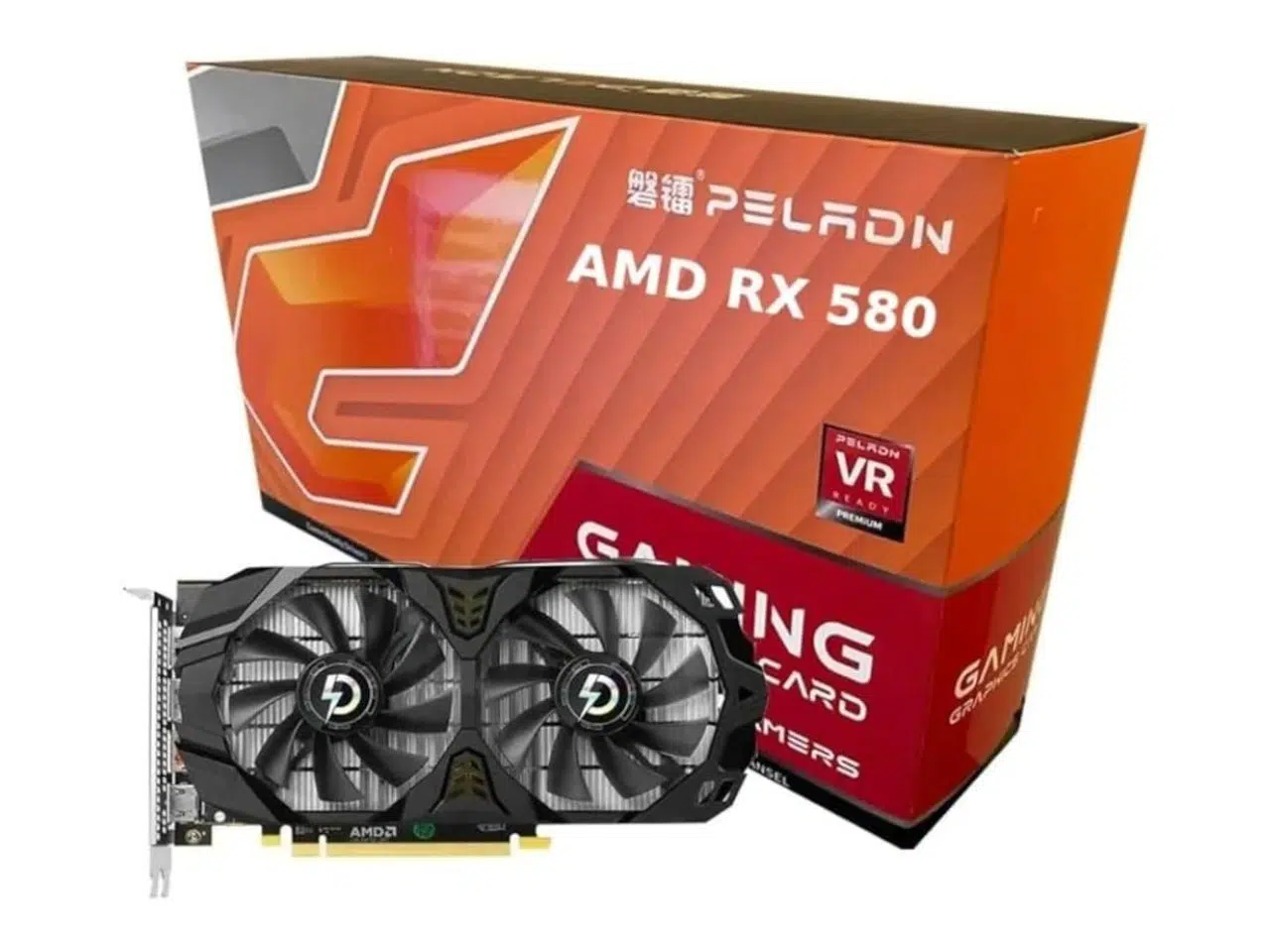 AMD RX 580, 8GB GDDR5 Peladn AMD RX 580 | 8GB VRAM | Peladn | Nuevo Open Box - Imagen 1