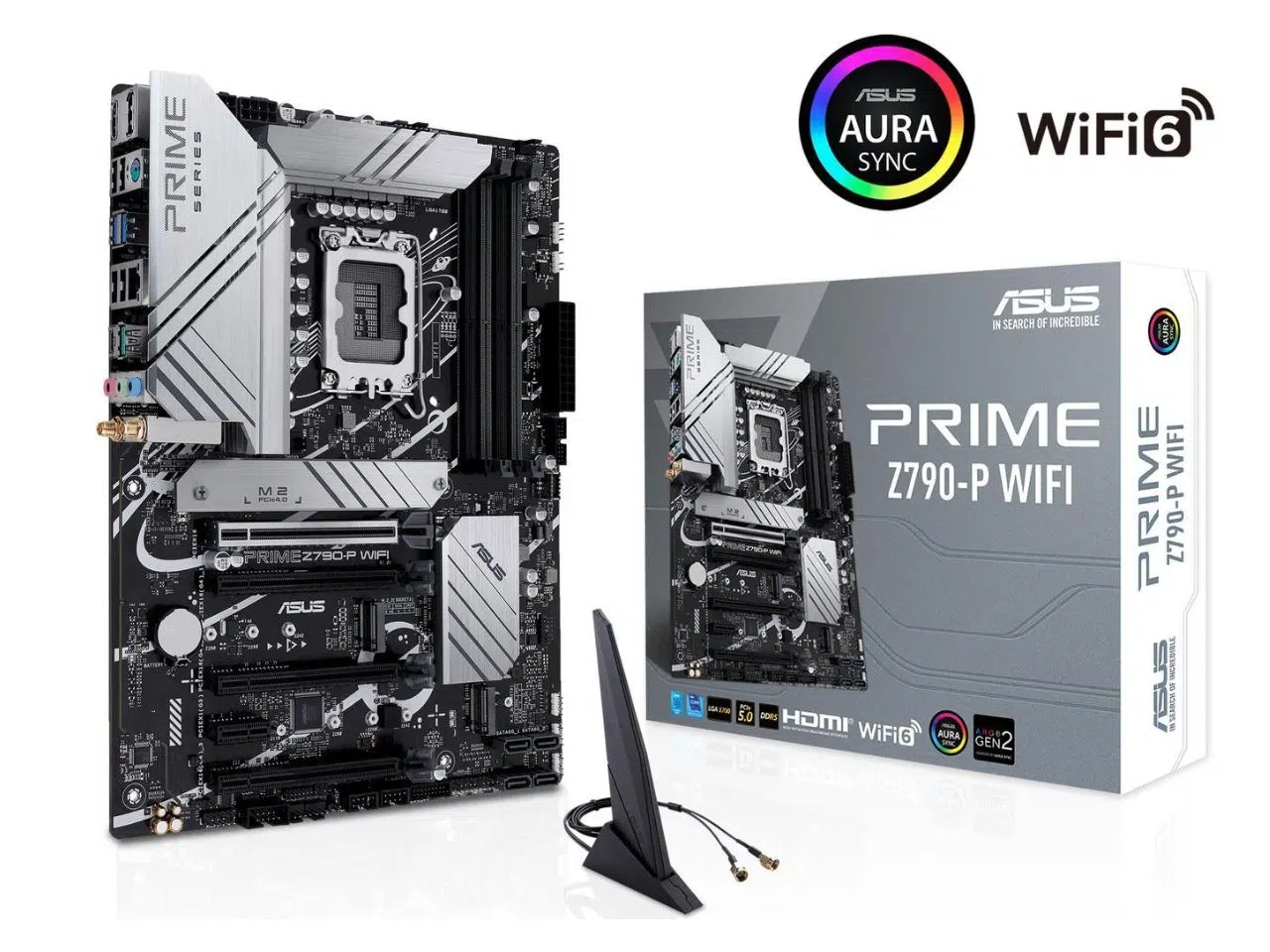 Placa Madre Intel ASUS Prime Z790-P WiFi DDR5 LGA 1700 ATX Placa Madre Intel ASUS Prime Z790-P WiFi DDR5 LGA 1700 ATX - Imagen 1