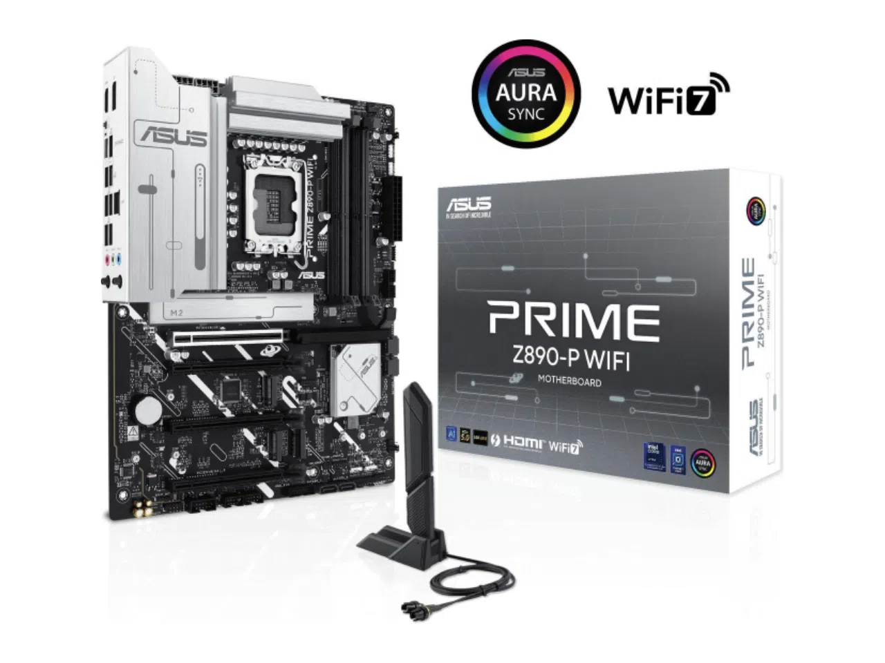 Diseño sin título Placa Madre Intel Asus Prime Z890M-Plus WIFI mATX - Imagen 1