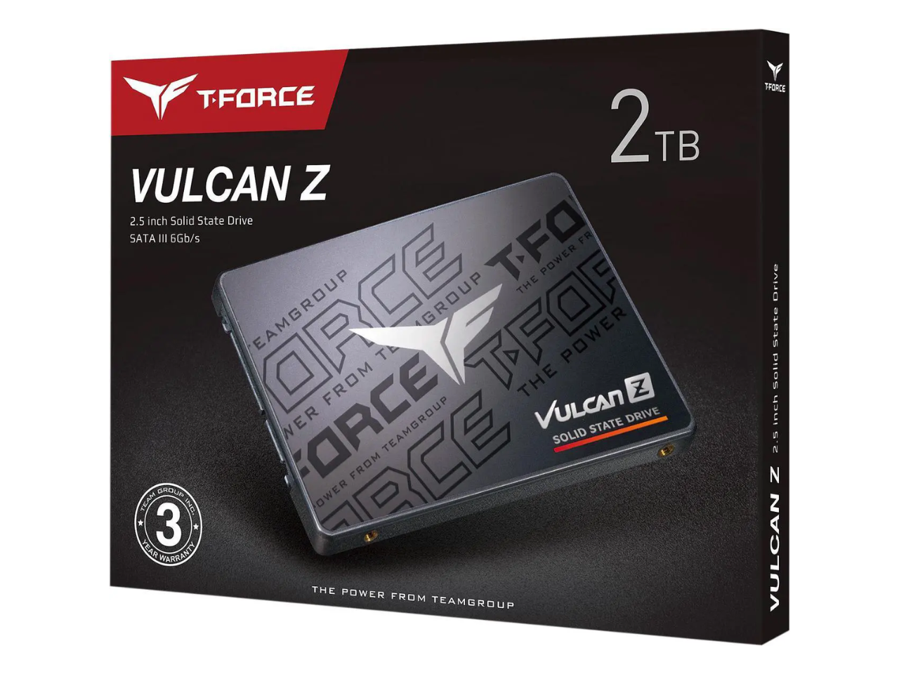 TEAMGROUP Vulcan Z SATA III 2TB_1 SSD 2TB | 2.5" SATA III | 3D NAND | TeamGroup Vulcan Z - Imagen 1