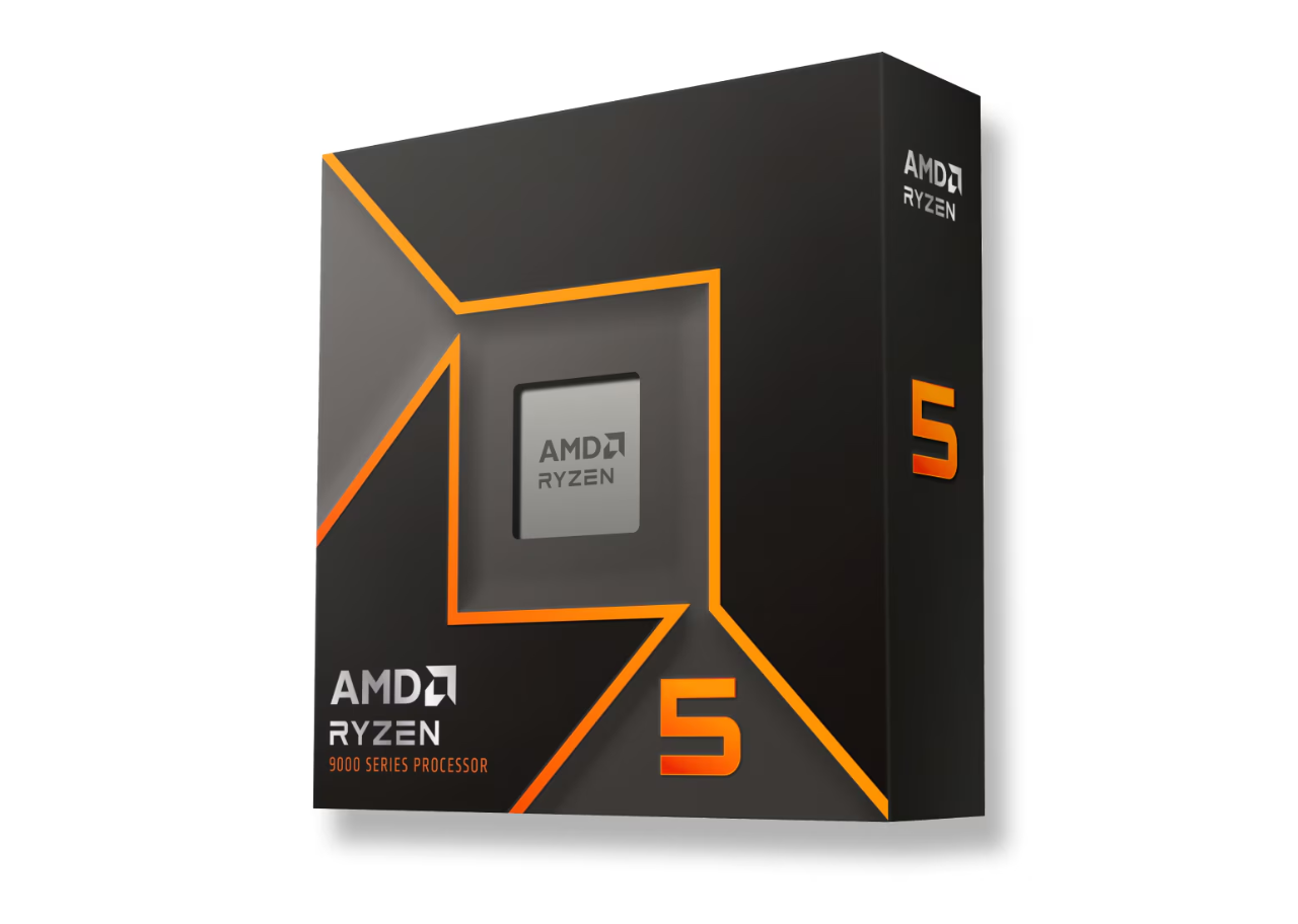 Ryzen 5 serie 9000_1 Procesador AMD Ryzen 5 9600X | 6 Núcleos 12 Hilos | 32MB Caché L3 - Imagen 1