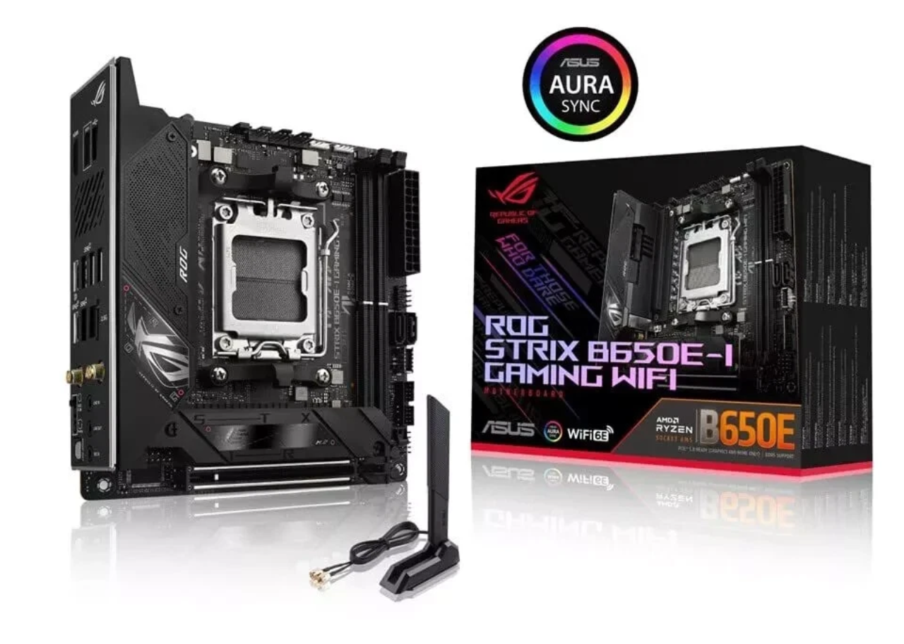 Placa Madre MSI AM5 X870 XB70 GAMING PLUS WiFi ATX (4) Placa Madre ASUS AMD AM5 | ROG STRIX B650E-I GAMING WiFi | Mini-ATX - Imagen 1