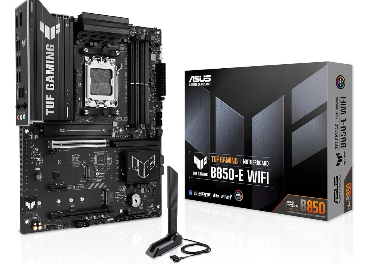 Placa Madre MSI AM5 X870 XB70 GAMING PLUS WiFi ATX (9) Placa Madre AMD AM5 | TUF GAMING B850 M-E WiFi mATX - Imagen 1