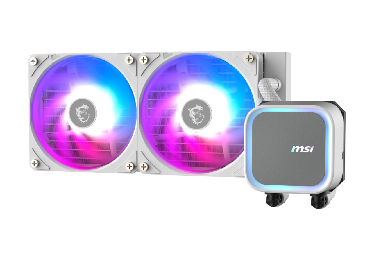 MSI Coreliquid A13_1 Disipador CPU MSI MAG Coreliquid A13 240 Blanco - Imagen 1