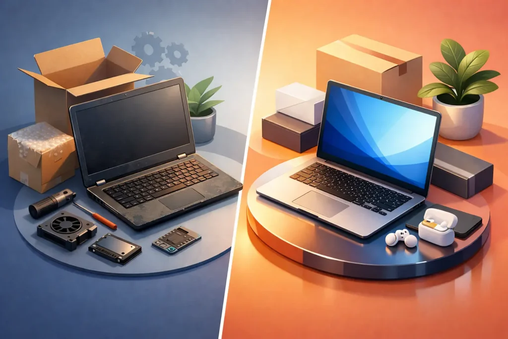 Notebook reacondicionado o nuevo: qué conviene