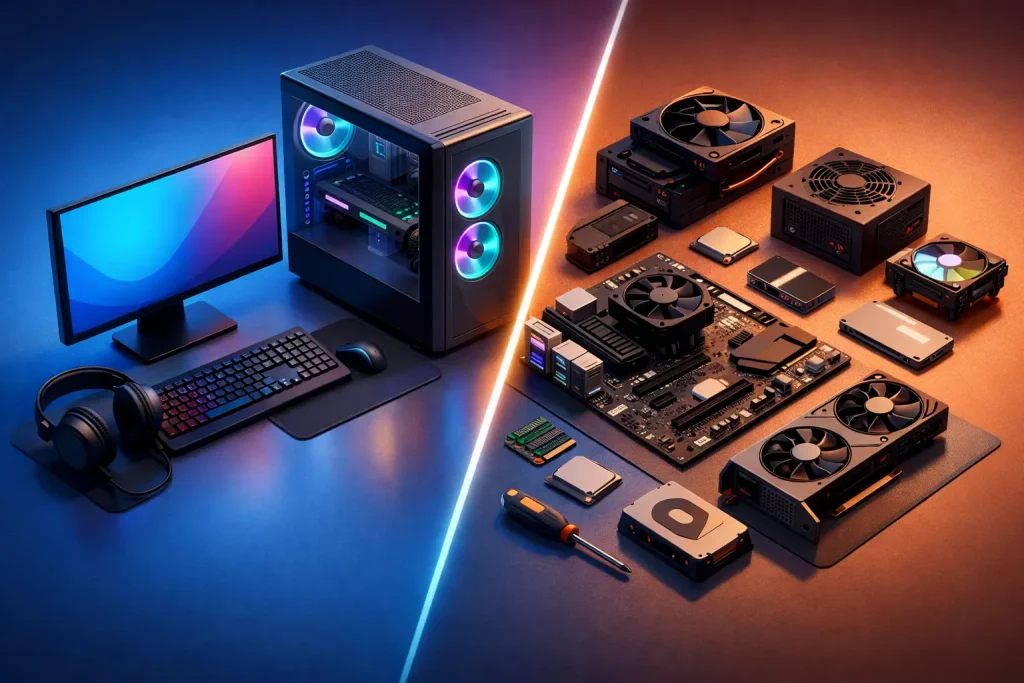 PC armado o por piezas: cuál te conviene