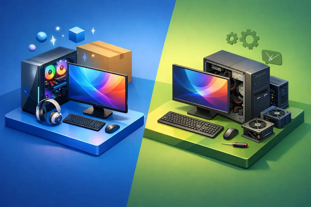 PC nuevo o reacondicionado: cuál conviene