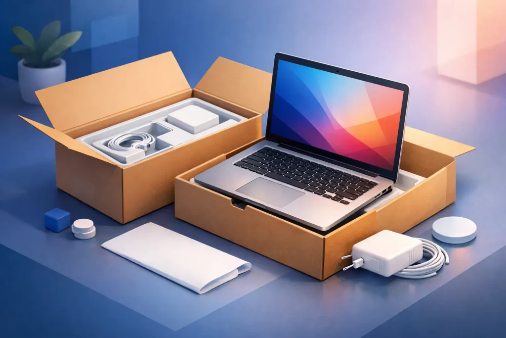 Qué significa notebook open box