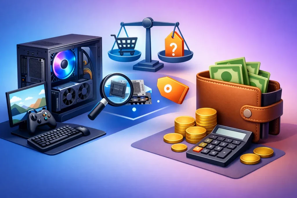 Cómo comprar PC armado sin gastar de más