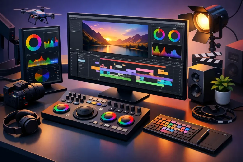 Mejores monitores para editar video en 2026