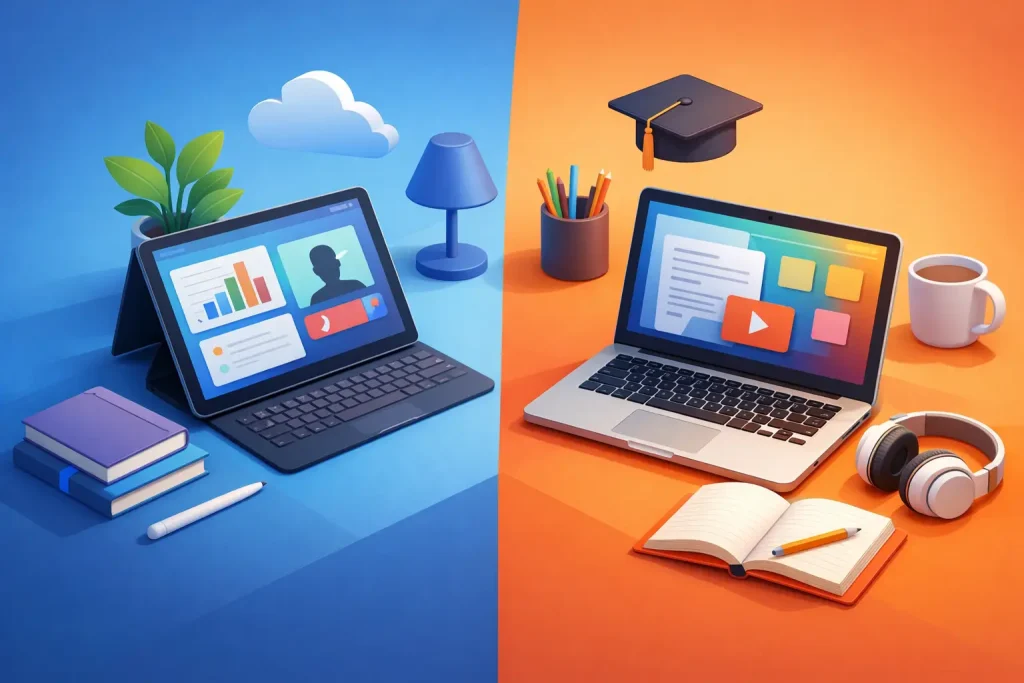 Tablet o notebook para estudio: cuál elegir