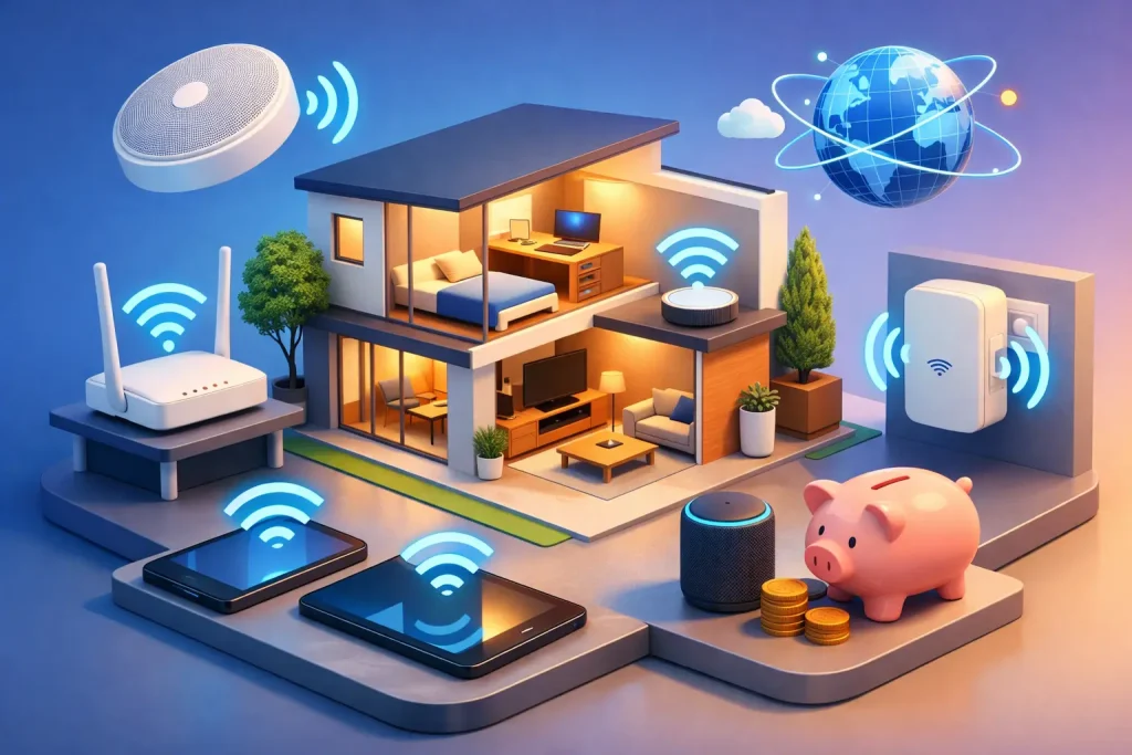 Cómo mejorar señal wifi en casa sin gastar de más