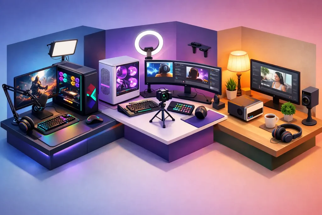 Ejemplo PC para streaming según tu canal