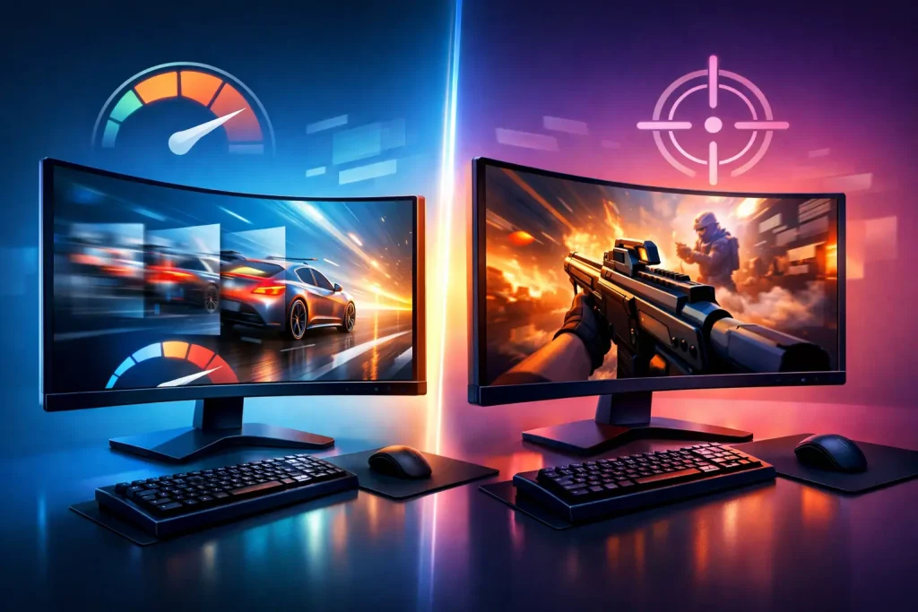 Monitor 144Hz o 240Hz: ¿cuál conviene más?