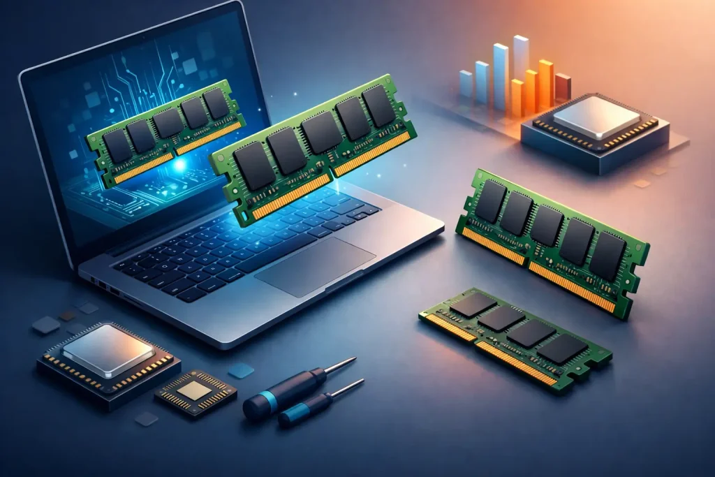 RAM para laptop: cómo elegir la adecuada