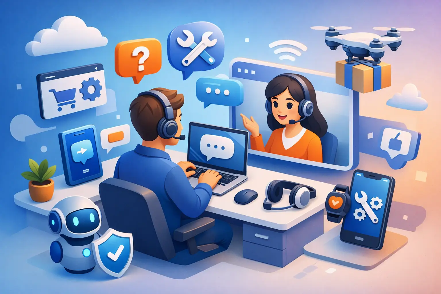 Atención postventa tecnología online que responde