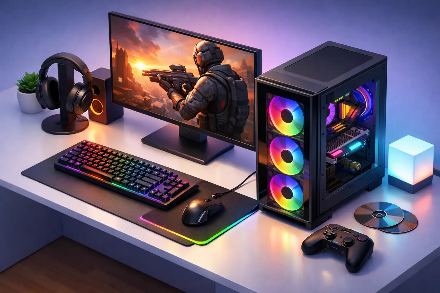 Ejemplo de PC gamer económica para jugar bien