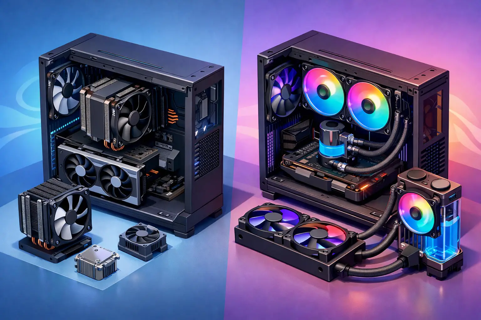 Refrigeración aire versus líquida para tu PC
