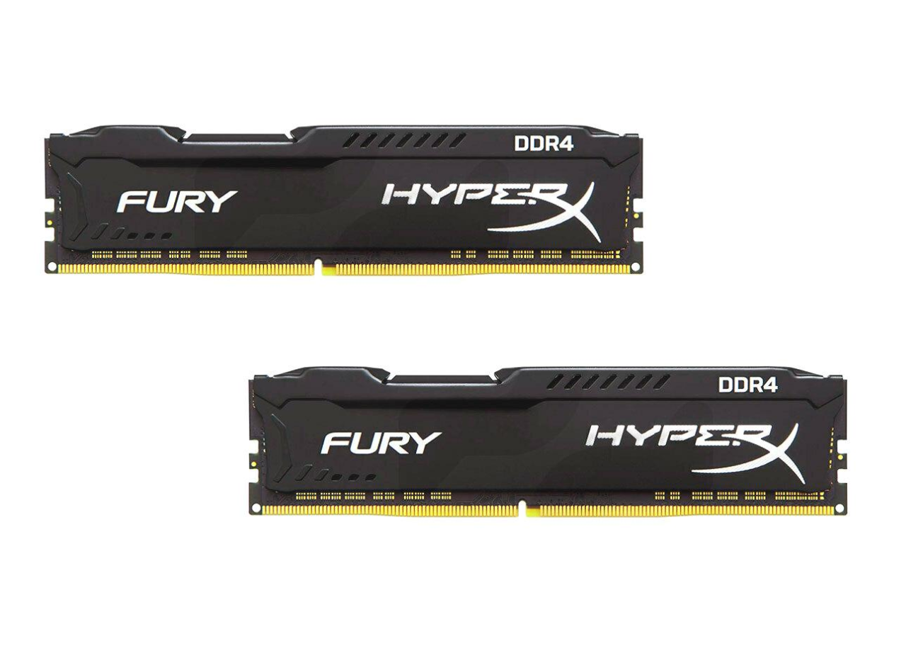 KINGSTON HYPERX FURY_1 Memoria RAM 32GB (2x 16GB) | DDR4 3400 MHz | CL16 | Kingston Fury | Usado Certificado - Imagen 1