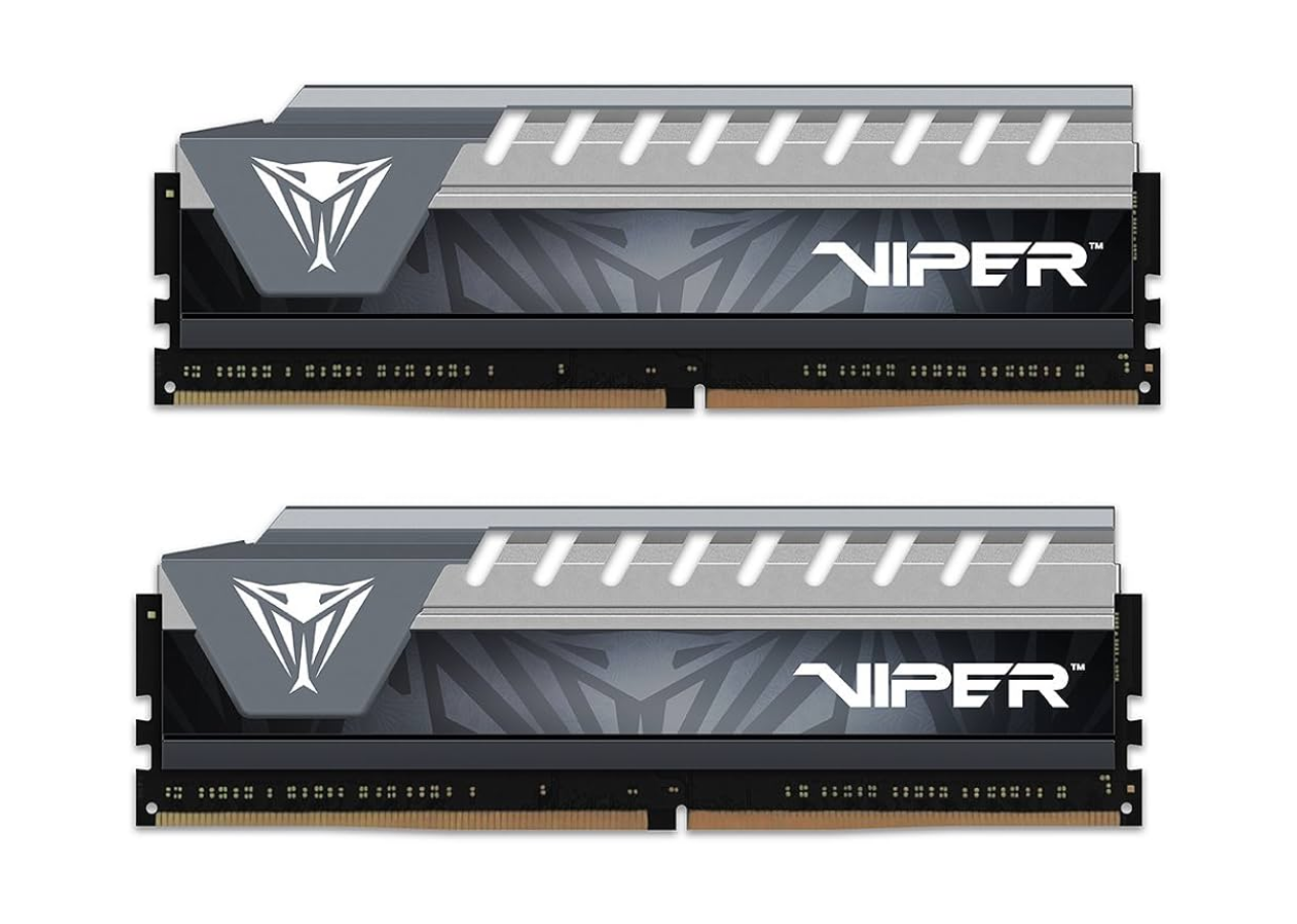 Patriot Viper DDR4 Gris_1 Memoria RAM 16GB (2x 8GB) | DDR4 2666 MHz | CL16 | Patriot Viper | Usado Certificado - Imagen 1