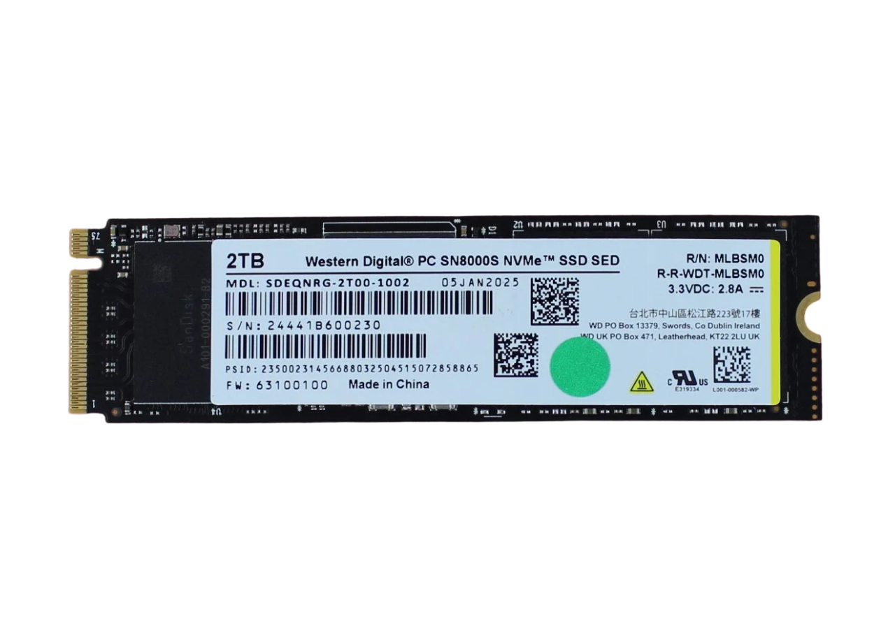 WD SN8000S 2TB_1 NVMe SSD 2TB | Western Digital PC SN8000S | PCIe 4.0 | Usado Certificado - Imagen 1